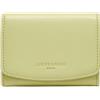 LIEBESKIND BERLIN Pelle portafoglio Ezra 2 Calf Optic Louisa Purse Light Mimosa verde chiaro