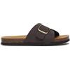 Dr.Scholl's SHOES Scholl Jackie, Sandali Donna, 1 cinturino, Marrone Scuro, 36 EU