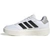 adidas Courtblock Shoes, Scarpe da Ginnastica Donna, Ftwr Nucleo Bianco Nero Grigio Due, 36 2/3 EU