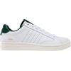 K-Swiss Lozan Klub Lth, Scarpe da Ginnastica Uomo, White Posy Green Snow White, 41.5 EU