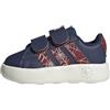 adidas Unisex - Bimbi 0-24 Marvel Spider-Man Grand Court Shoes Infants, Dark Blue/Active Maroon/off White, 21 EU