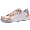 Ara Rom, Scarpe da Ginnastica Donna, Albicocca Bianco Azzuro, 40 EU