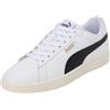 PUMA Smash 3.0 L, Scarpe da ginnastica Unisex-Adulto, Multicolore (PUMA White-PUMA Black-PUMA Gold-Frosted Ivory), 37 EU