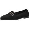 Tamaris Damen 1-24211-42, Mocassini Donna, Nero, 38 EU