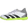 adidas Unisex - Bambini Predator Accuracy.3 Multi-Ground Boots, Cloud White/Core Black/Lucid Lemon, 29 EU