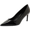 BOSS Gracey_pump70_pt, Tacchi Classici Donna, Nero, 38 EU