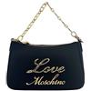 Love Moschino, BORSA A SPALLA Donna, Nero, Taglia unica