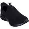 Skechers Donna Ultra Flex 3.0 Easy Win Slip-In ALLENATRICE, Black Knit/Trim, 36 EU