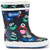 Aigle BABY FLAC THEME, Botte de pluie Mixte bébé, MONSTRES, 19 EU