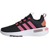 adidas Donna Racer TR23 Shoes, Core Black / Pink Fusion / Shadow Red, 38 EU