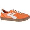Andrea Conti Damen Low Top Sneaker Freya, Scarpe da Ginnastica Donna, Papaya Bianco Dark Gum, 40 EU
