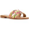 Steve Madden Sandalo Slide Hadyn Donna, Multicolore floreale., 36-37 EU