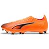 Puma Scarpe da Calcio Unisex Ultra 6 Match Fg/AG, Heat Fire Puma Black Glowing Red, 44 EU