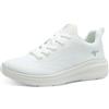 Tamaris Comfort Sneaker da donna basse Sportive Vegan, Bianco (Offwhite), 36 EU