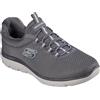Skechers Uomo Summits 52811 Scarpe da ginnastica, Charcoal Mesh/Trim, 40 EU