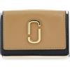 Marc Jacobs 2F3SMP060S07-233 THE MINI TRIFOLD WALLET Portafogli Donna CAMEL MULTI Taglia ONE SIZE