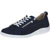 CAPRICE Sneaker da Donna Bassi con traforo a Taglio Basso, Blu (Ocean Suede), 39 EU