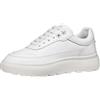 Geox Scarpe da Ginnastica da Donna D SPHERICA EC4.1 A, Bianco, 38 EU