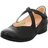 THINK! GUAD2, Ballerine Donna, 0000 Nero, 42.5 EU