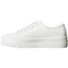 Calvin Klein Donna Sneakers Vulcanizzate Lace Up Profilo Basso
