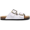 Dr. Scholl's Scholl Jackie, Sandali Donna, 2 cinturini, Bianco, 38 EU