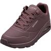 Skechers Scarpe Uno - Stand On Air Taglia 37 Codice 73690-WINE Viola
