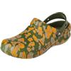 Crocs Unisex Adulto Bistro Work Graphic Clog Sabot, Army Green/Multi, 36/37 EU