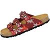 Lico Bioline Leave, Ciabatte, Donna, Rosso (Bordeaux), 41 EU
