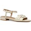 Geox D New ERAKLIA 15 D, Sandalo Scorrevole Donna, Papyrus, 36 EU