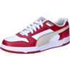 PUMA Rbd Game Low, Scarpe da Ginnastica Unisex - Adulto, Puma White Club Red Alpine Snow, 37 EU