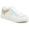 Rocket Dog Cheery Dexter - Tela da Donna Marrone Chiaro, Bianco Combo, 9 UK