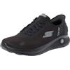 Skechers Pantofole da Uomo a Mani libere Vanno a Piedi Ovunque - WorldwideSneaker, Nero, 48.5 EU