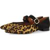 GIOSEPPO Ballerine Merceditas con Stampa Leopardo FERNITZ
