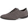 Diamant Uomini Dance Sneakers 133-325-009 - Scamosciata Grigio - Split Suola - Comfort (Wide) - Made in Germany