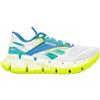 Reebok FLOATZIG 1, Sneaker Donna, White/Unleashed Green/Digital Lime, 38.5 EU