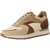 MARCO TOZZI Sneaker da uomo soletta estraibile pelle alla moda, beige (BEIGE COMB), 41 EU