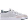 Reebok Unisex Club C 85 Sneaker, Moon/DARKFOG/Moonstone, 35 EU, Moon Darkfog Moonstone, 35 EU