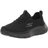 Skechers Go Walk Flex-Lucy, Scarpe da Ginnastica Donna, Nero, 38 EU