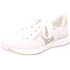 ARA Las Vegas, Scarpe da Ginnastica Donna, Crema Shell Platino, 36.5 EU Larga