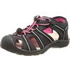 CMP KIDS AQUARII 2.0 HIKING SANDAL, Sandalo Sportivo Unisex - Bambini e ragazzi, Antracite-Purple Fluo, 28 EU