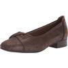 Clarks Tilmont Dalia - Ballerina da Donna, Tessuto Metallico Bronzo, 38.5 EU