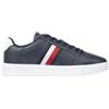 Tommy Hilfiger Supercup Lth Stripes Ess Fm0fm04895Cupsole Sneaker Uomo, Cielo Blu Deserto, 40 EU