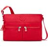 Kipling New Angie Borsa a tracolla piccola, Red Rouge (Rosso)