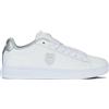 K-Swiss Sneakers Court Shield II in Pelle Bianco/Argento