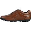 Geox U Edgware A, Sneakers Uomo, Marrone Cognac, 45 EU