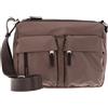 Mandarina Duck Hunter P10vct18, Borsa a Tracolla Donna, Marrone (Beaver), 28x21x11 (L x H x W)