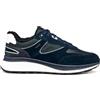 Geox Scarpe da Ginnastica da Uomo U SPHERICA ACTIF X1, Blu, 46 EU, Blu, 46 EU