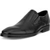 ECCO Mocassini da Uomo Milan con Punta Semplice, Nero, 12-12.5