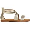 Geox J Sandal Karly Girl, Platino BNC010, 30 EU