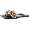 GIOSEPPO EGLENY - Sandali piatti da donna con intreccio multicolore, multicolore, 36 EU